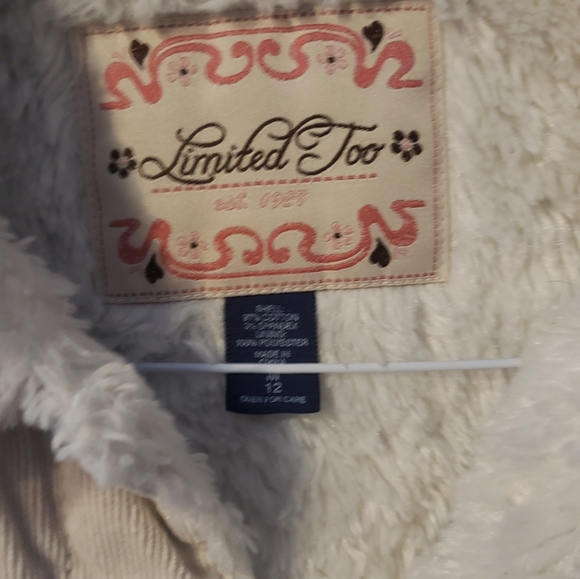 Limited too girls vest | size 12 - Picture 5 of 5